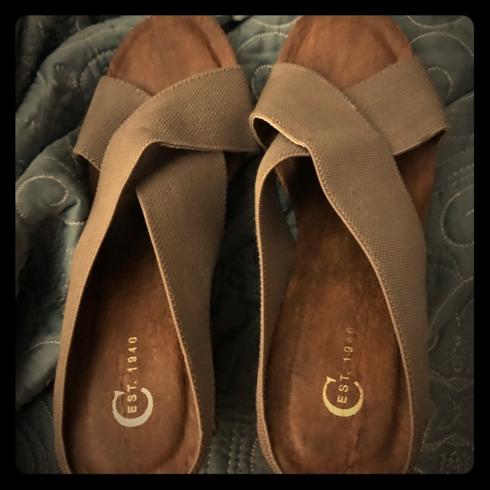 Cato Tan Wedges